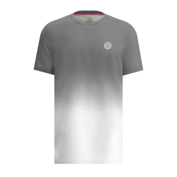 Футболка мужская Bidi Badu Crew Gradiant Grey/White