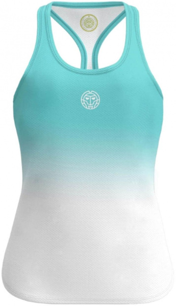 Майка для девочек Bidi Badu Crew Gradiant Aqua/White