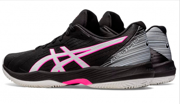 Кроссовки мужские Asics Solution Swift FF Clay Black/Hot Pink