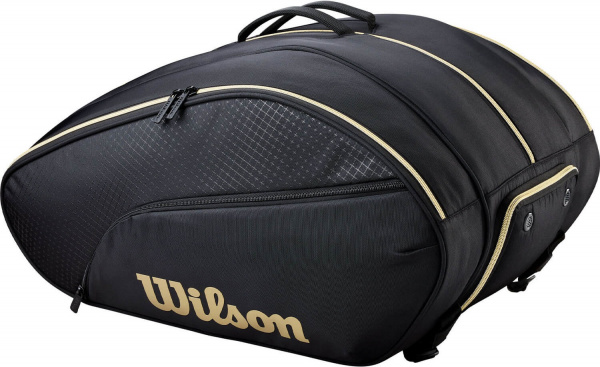 Сумка для падел-тенниса Wilson Defy Padel Bag Black/Gold