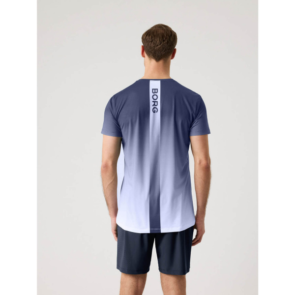 Футболка мужская Bjorn Borg Ace Printed Navy