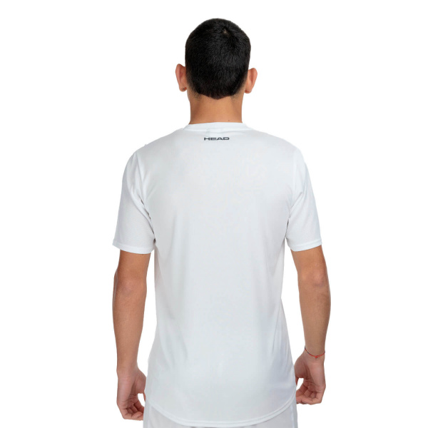 Футболка мужская Head CLUB 25 Tech White
