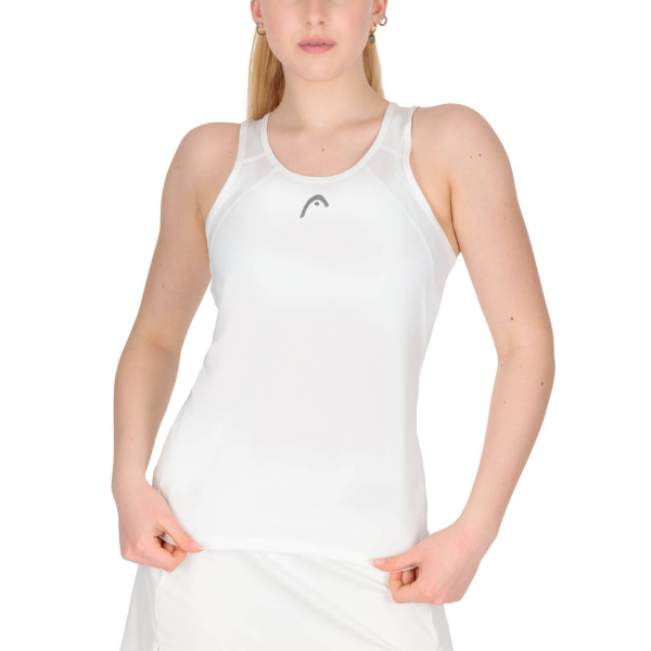 женская Head Club 22 Tank White  814461-WH