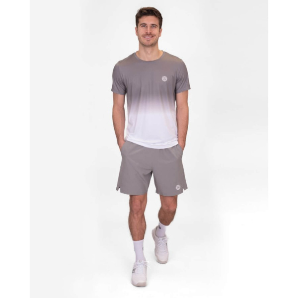 Футболка мужская Bidi Badu Crew Gradiant Grey/White
