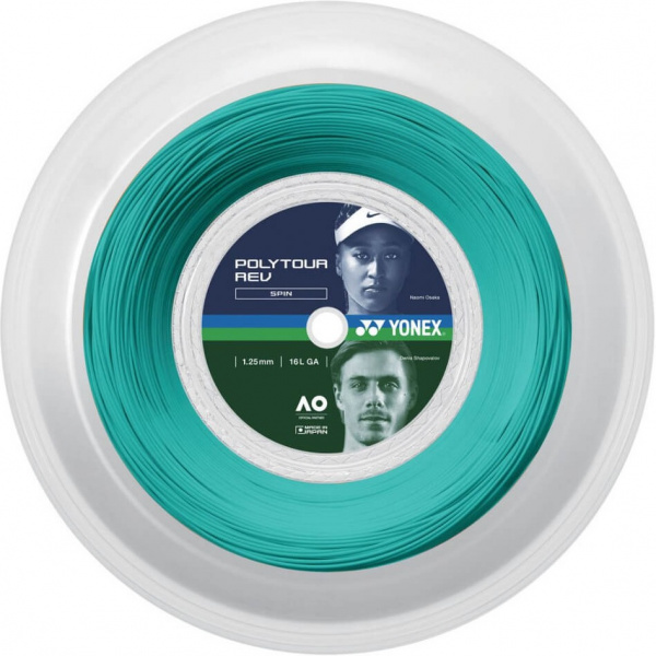 Струна теннисная в бобине Yonex Poly Tour REV Mint 1.25 (200 метров)