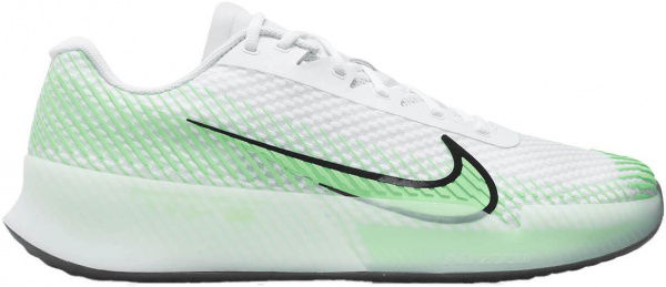 Кроссовки мужские Nike Zoom Vapor 11 HC White/Black/Poison Green
