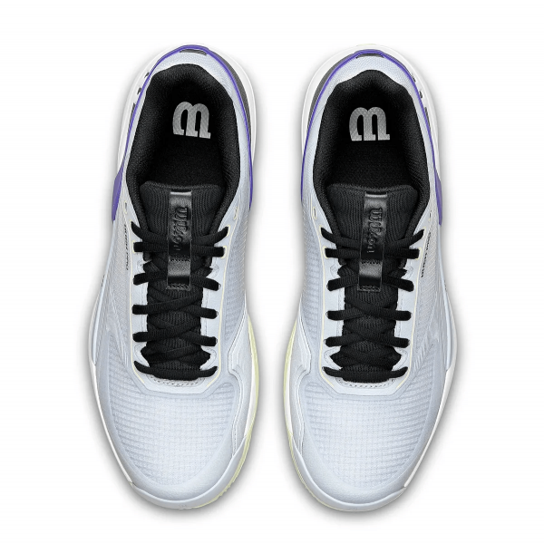 Кроссовки мужские Wilson Rush Pro 5 Clay Grey Dawn/Black/Tender Yellow