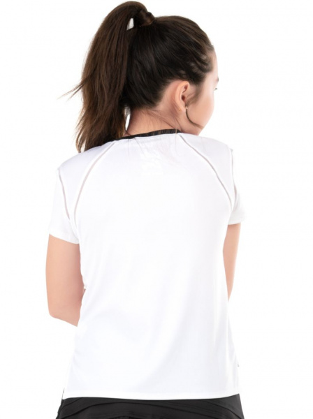 Майка для девочек Lucky in Love WHT  T224-U87110